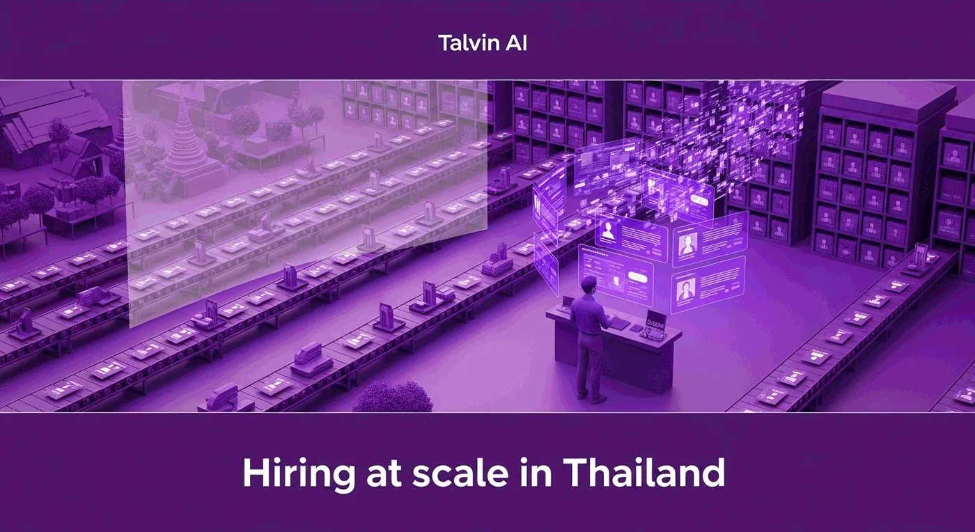 Hiring at Scale in Thailand: The 2026 Employer’s Guide